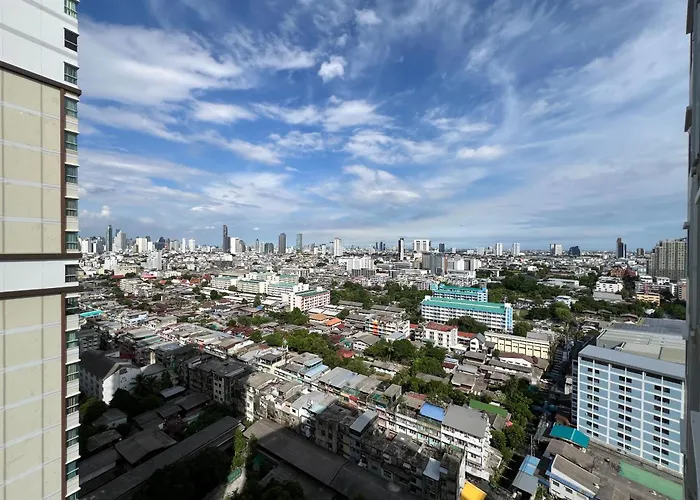Apartamento 1br Walk 1min To Bts 3min Mall Tapra Wifi 500mb *