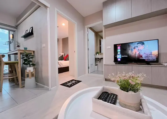 1br Walk 1min To Bts 3min Mall Tapra Wifi 500mb * Bangkok