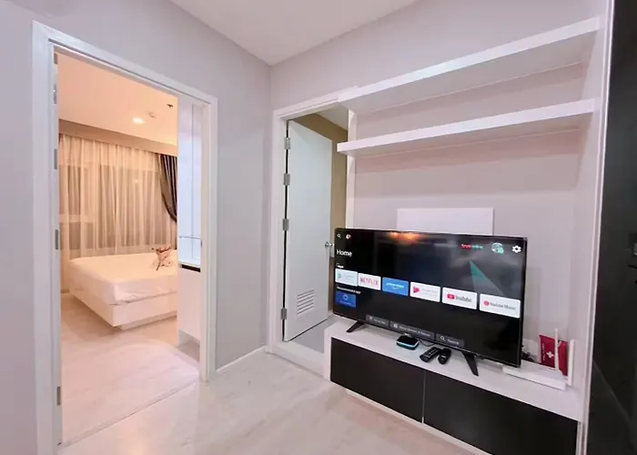 Apartamento 1br Walk 1min To Bts 3min Mall Tapra Wifi 500mb *