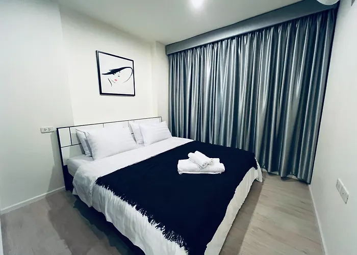 Apartamento 1br Walk 1min To Bts 3min Mall Tapra Wifi 500mb Bangkok