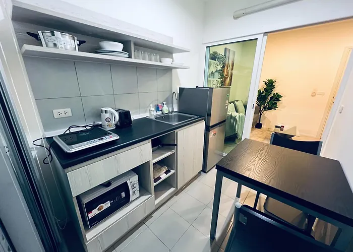 1br Walk 1min To Bts 3min Mall Tapra Wifi 500mb * Bangkok