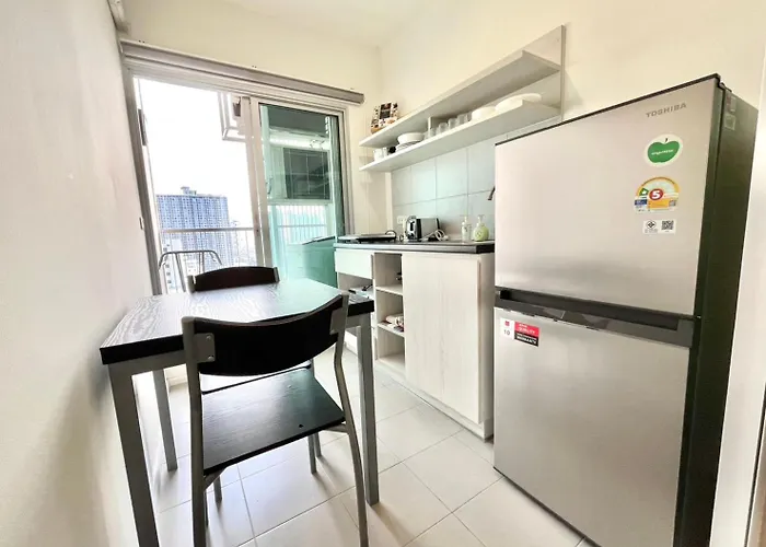 Apartamento 1br Walk 1min To Bts 3min Mall Tapra Wifi 500mb Bangkok
