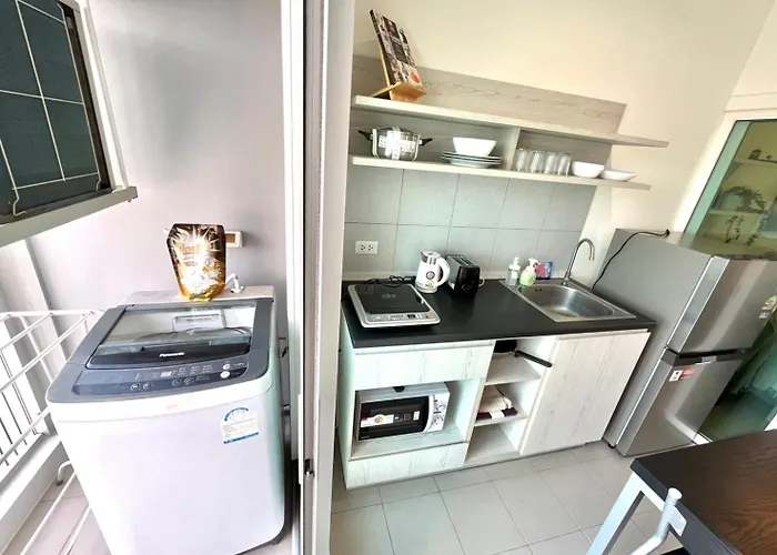 1br Walk 1min To Bts 3min Mall Tapra Wifi 500mb Apartamento Bangkok