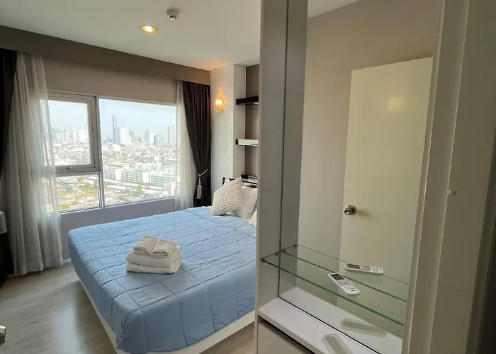 Apartamento 1br Walk 1min To Bts 3min Mall Tapra Wifi 500mb